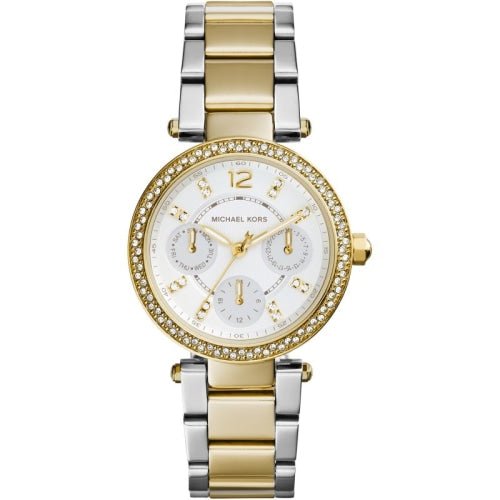 Michael Kors Mini Parker Ladies Two-Tone Watch MK6055