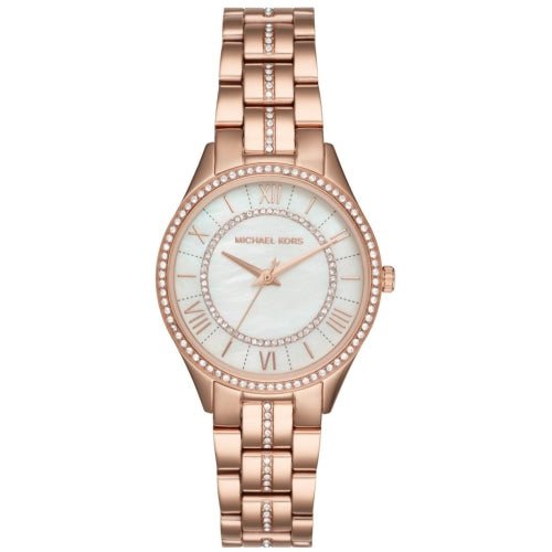 Michael Kors MK3716  Ladies Lauryn Rose Gold/Mother-of-Pearl Watch