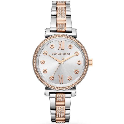 Michael Kors MK3880  Ladies Sofie Two-tone Stainless Steel Crystal Watch