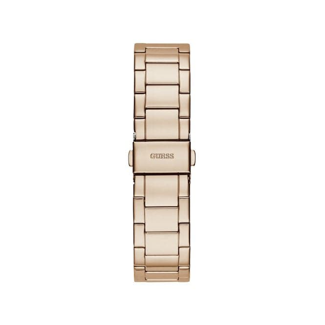 Guess Moonlight Ladies Sport Rose Gold Stainless Steel Watch GW0320L3