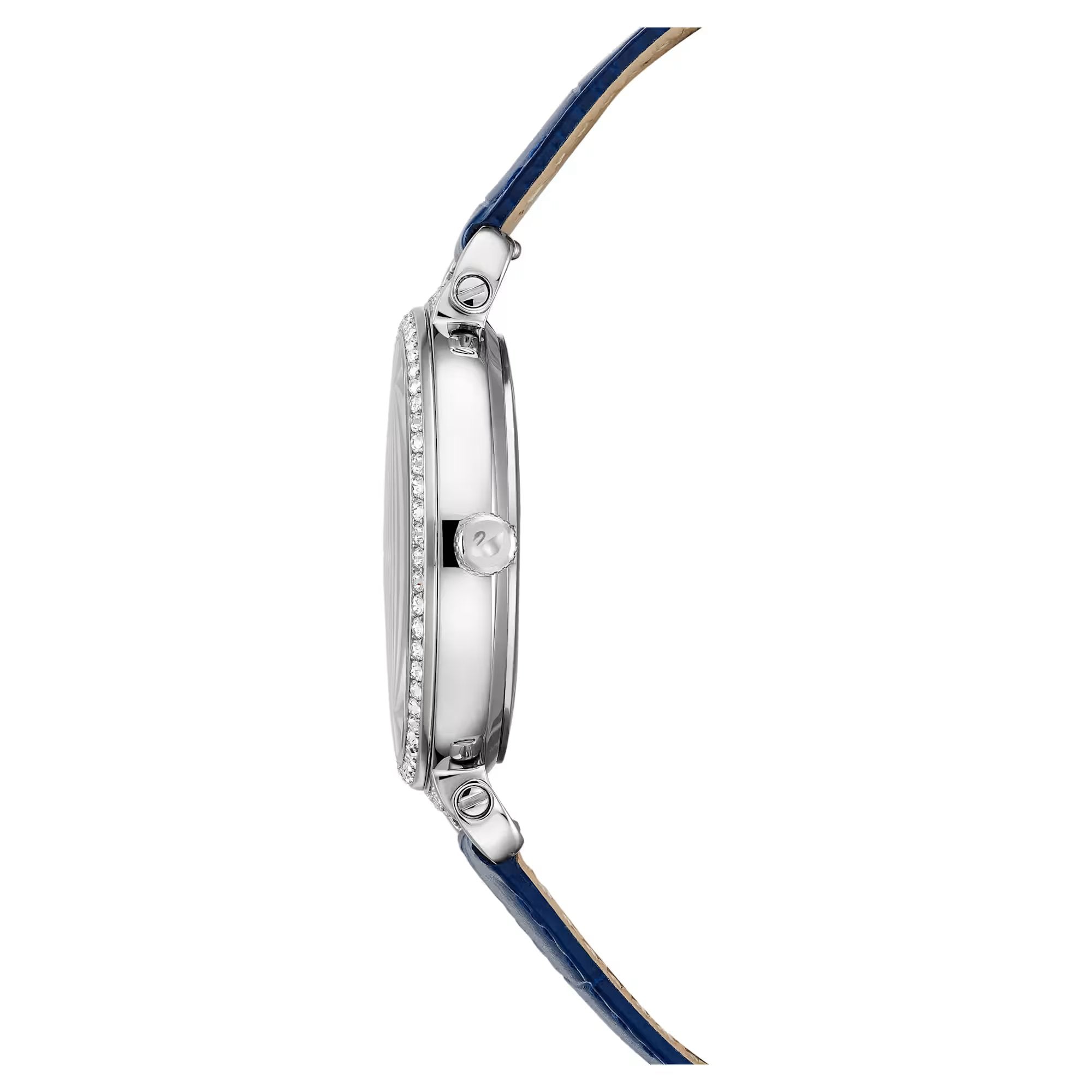 Swarovski Passage Moon Phase Ladies Blue Watch 5613320