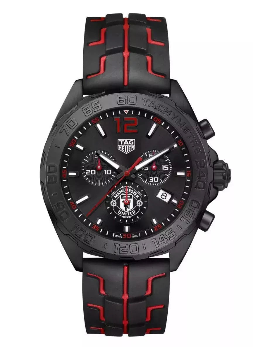 TAG Heuer Formula 1 Manchester United Special Edition Quartz Chronograph 43mm Men's Watch