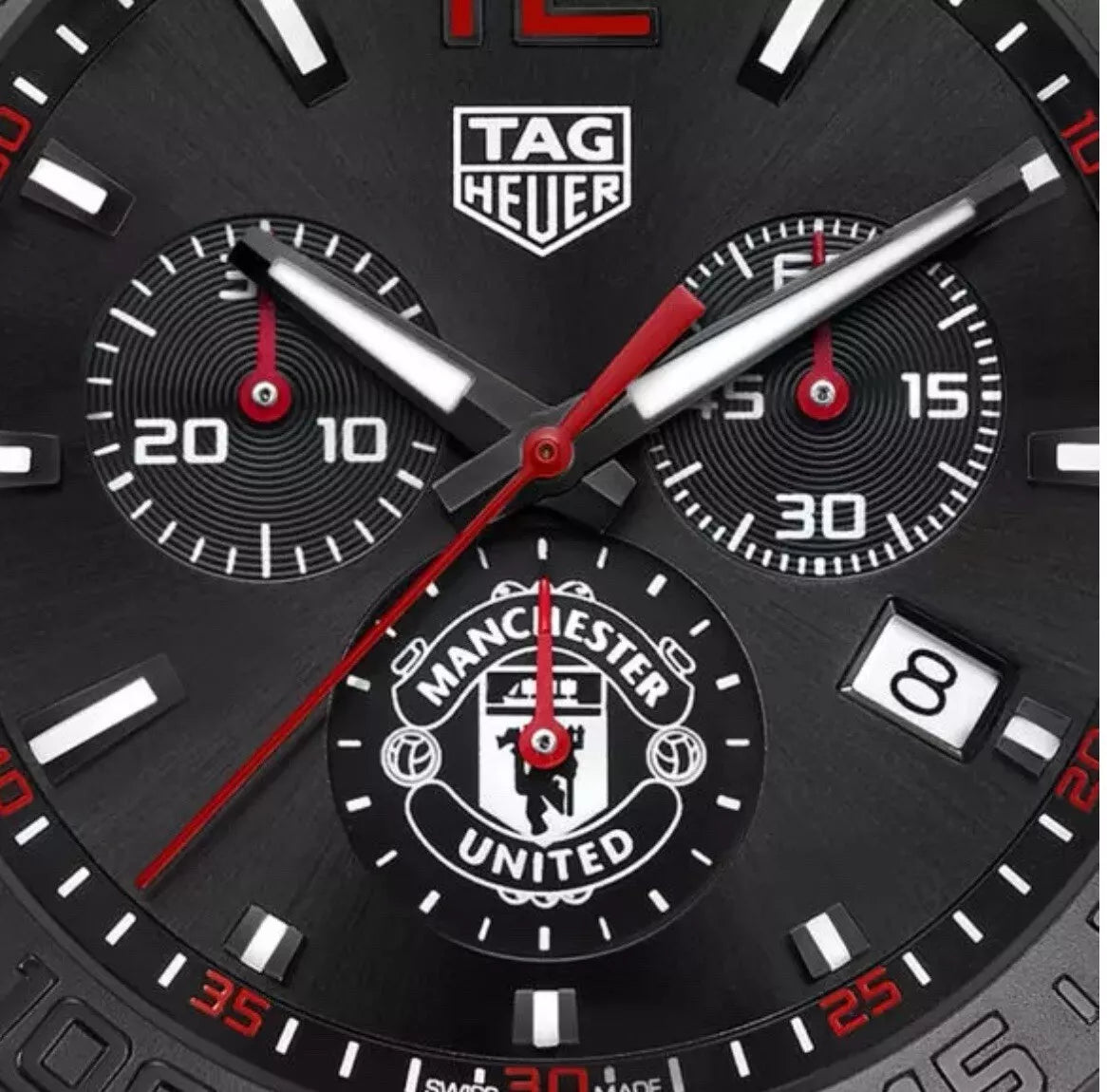 TAG Heuer Formula 1 Manchester United Special Edition Quartz Chronograph 43mm Men's Watch