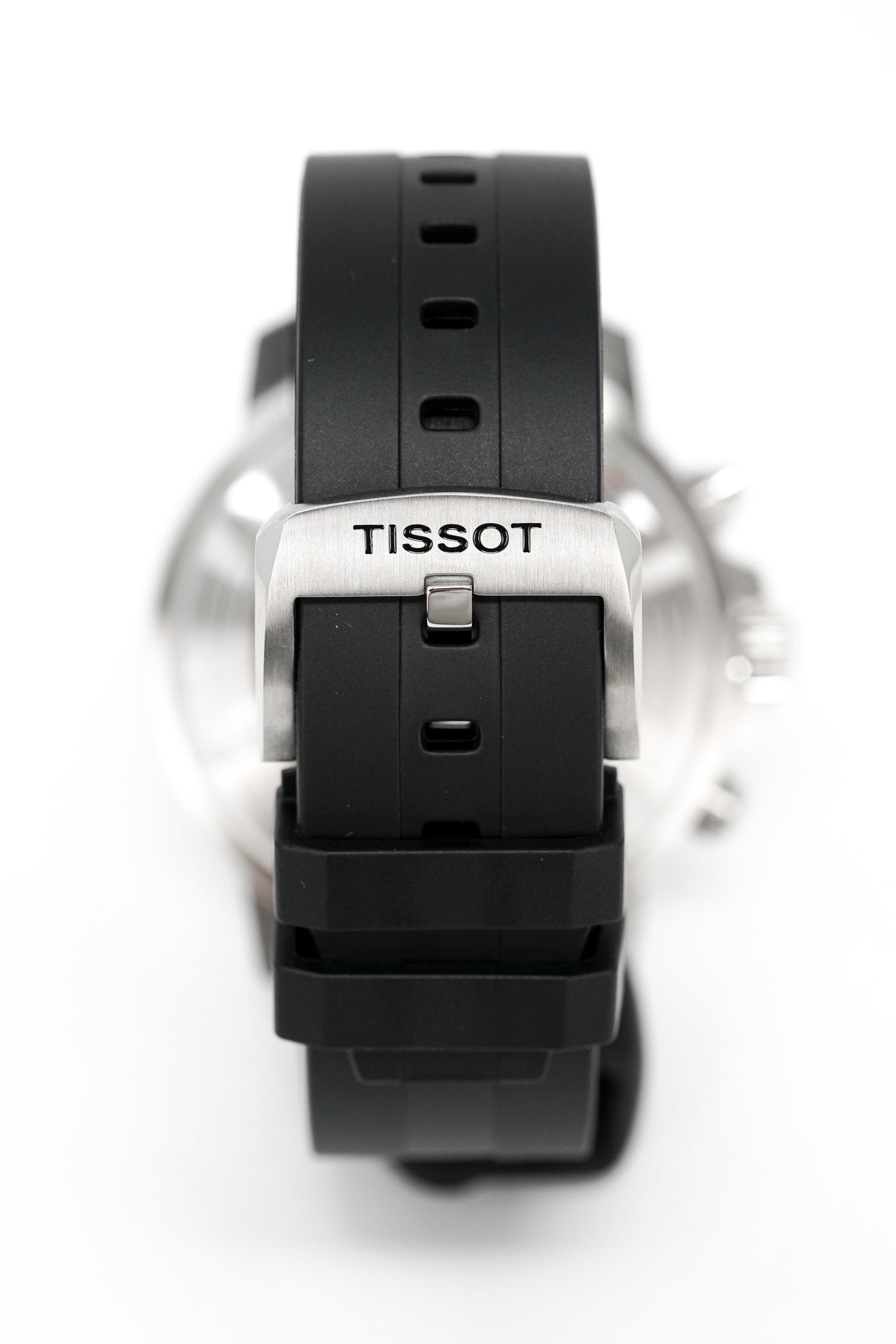 Tissot Chronograph Watch SEASTAR 1000 Black Rubber T1204171705100