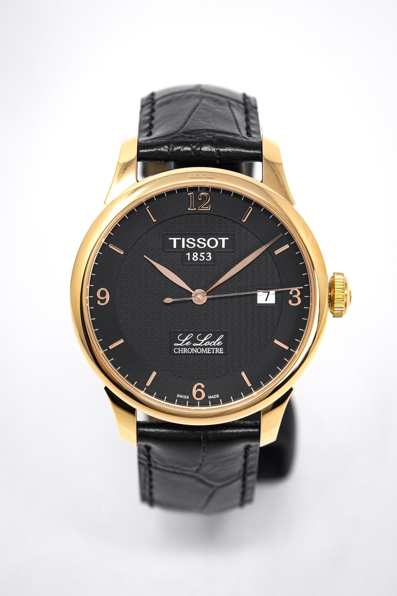 Tissot Watch Men's Automatic Le Locle Rose Gold T0064083605700