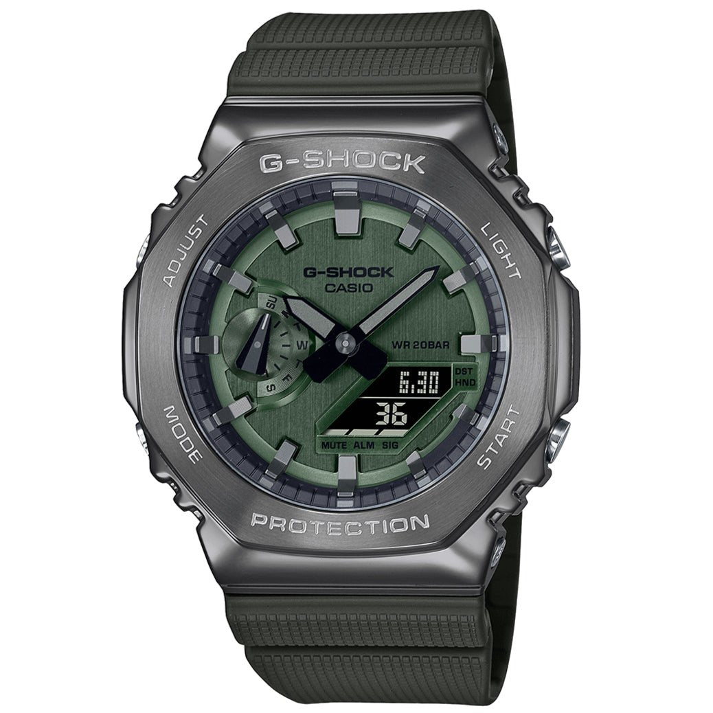 Casio G-Shock Men's Green Watch GM-2100B-3AER